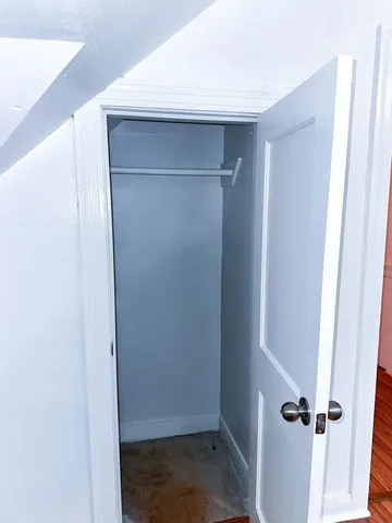 wooden floor with a window