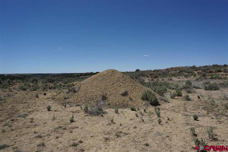 11260 Rd R Cahone, CO 81320 - Photo 13 of 26 a view of a dry yard with mountains in the background