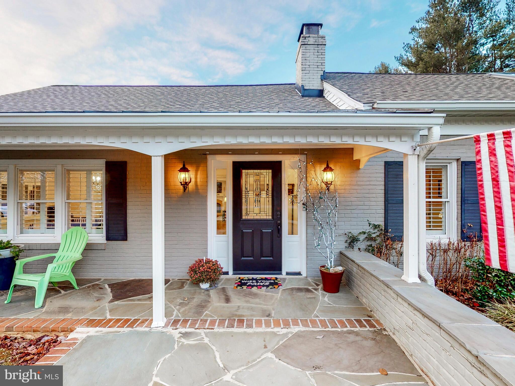 1900 Ridge Road Reisterstown, MD 21136 - Photo 3 of 67 Covered Front Porch and Stone Walkway