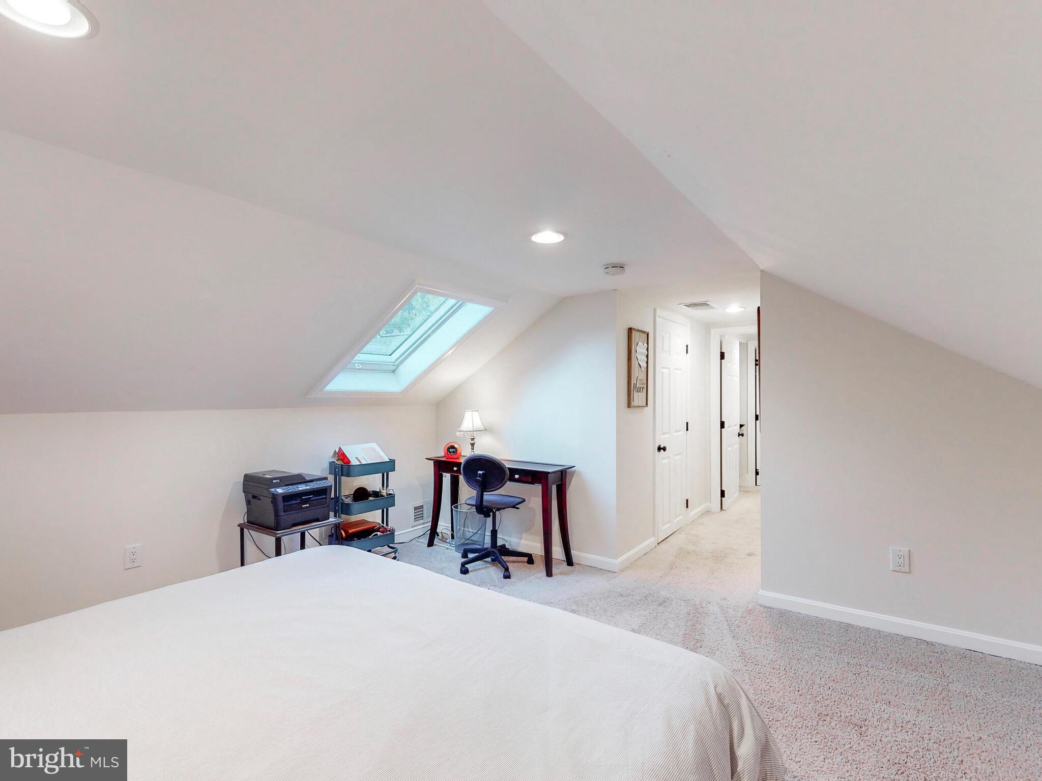 1900 Ridge Road Reisterstown, MD 21136 - Photo 35 of 67 Upper Level Bedroom #5 with Skylights