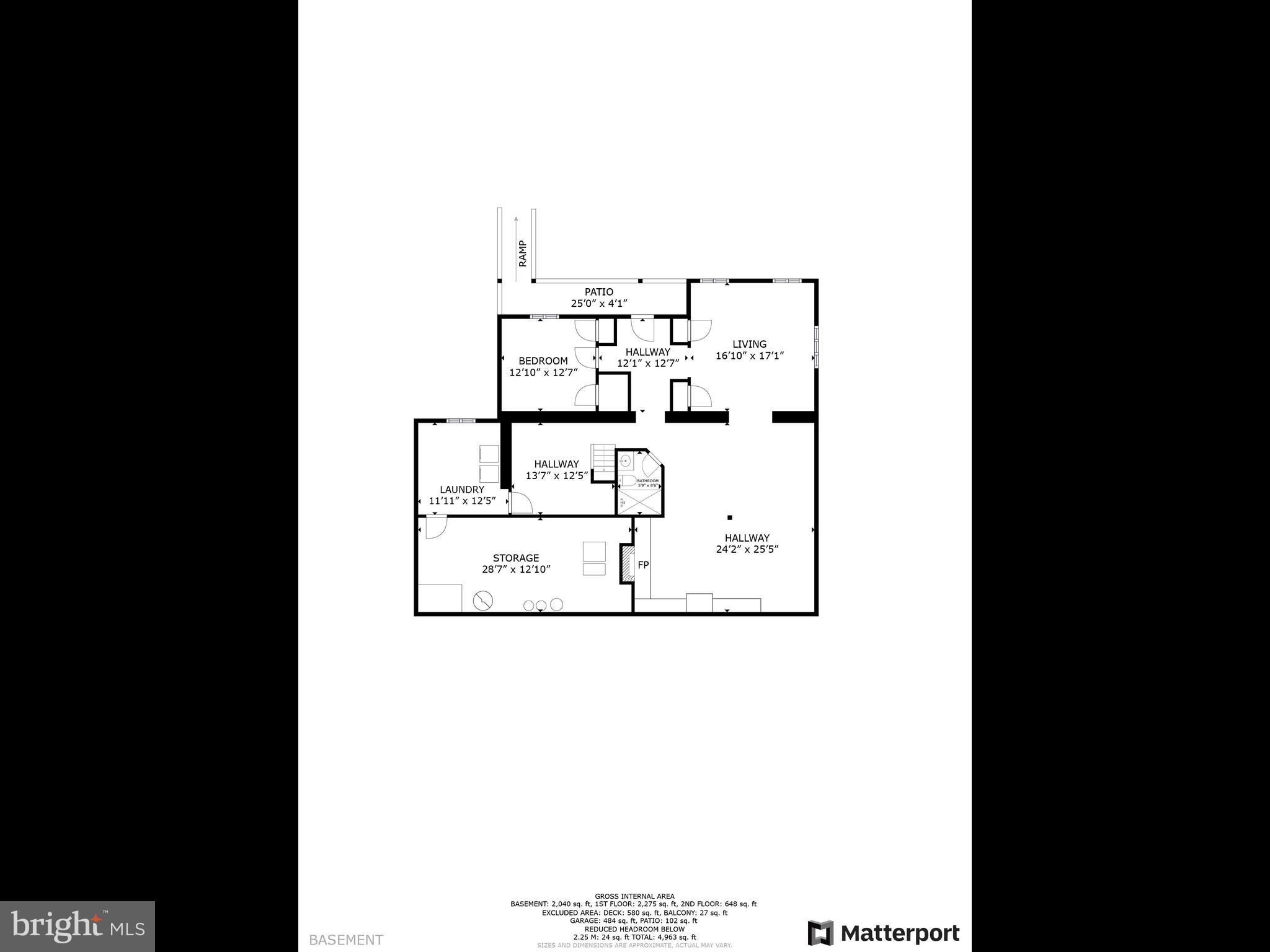 1900 Ridge Road Reisterstown, MD 21136 - Photo 66 of 67 Lower Level Floor Plan