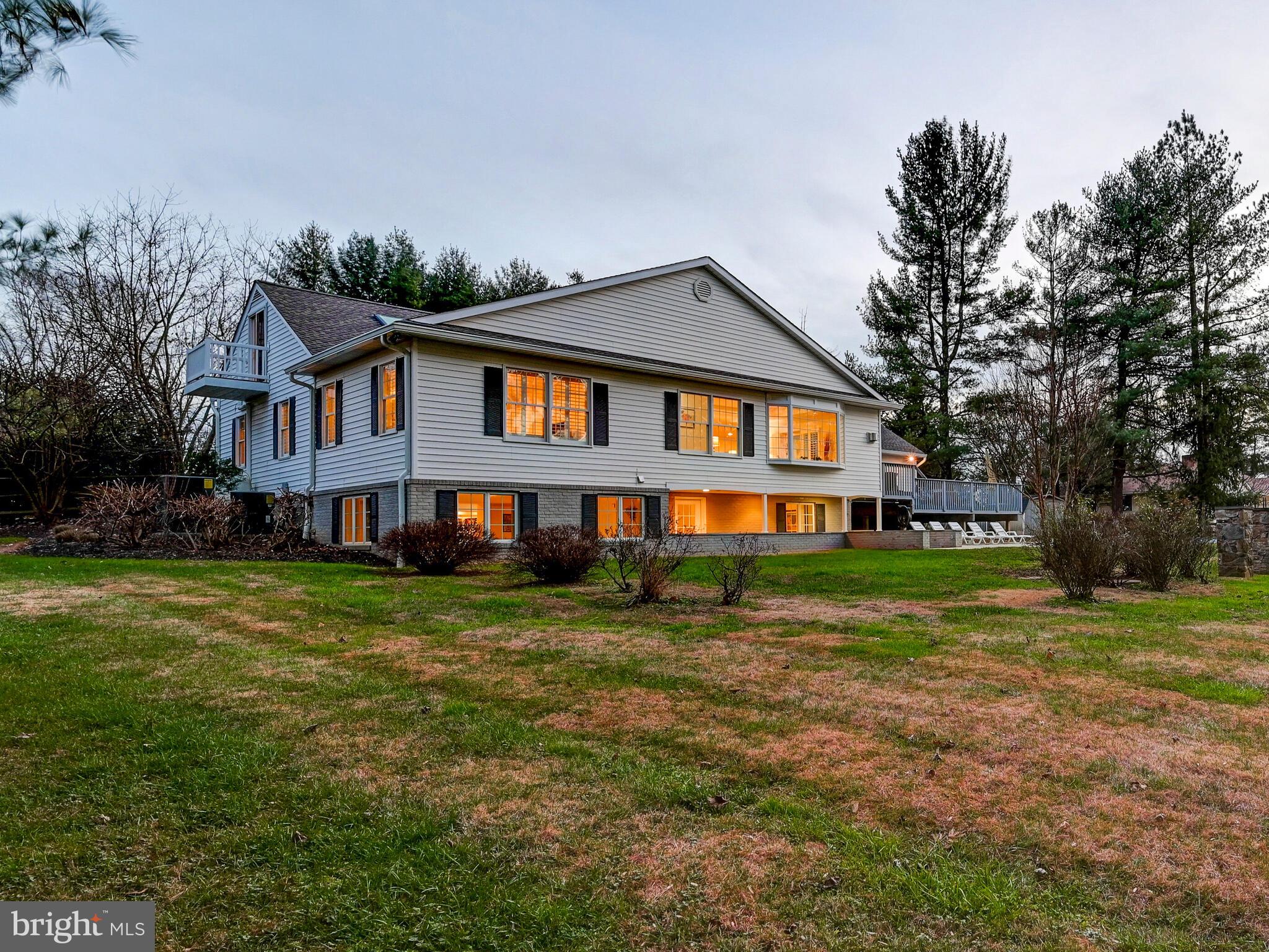 1900 Ridge Road Reisterstown, MD 21136 - Photo 48 of 67 Rear Exterior at Twilight