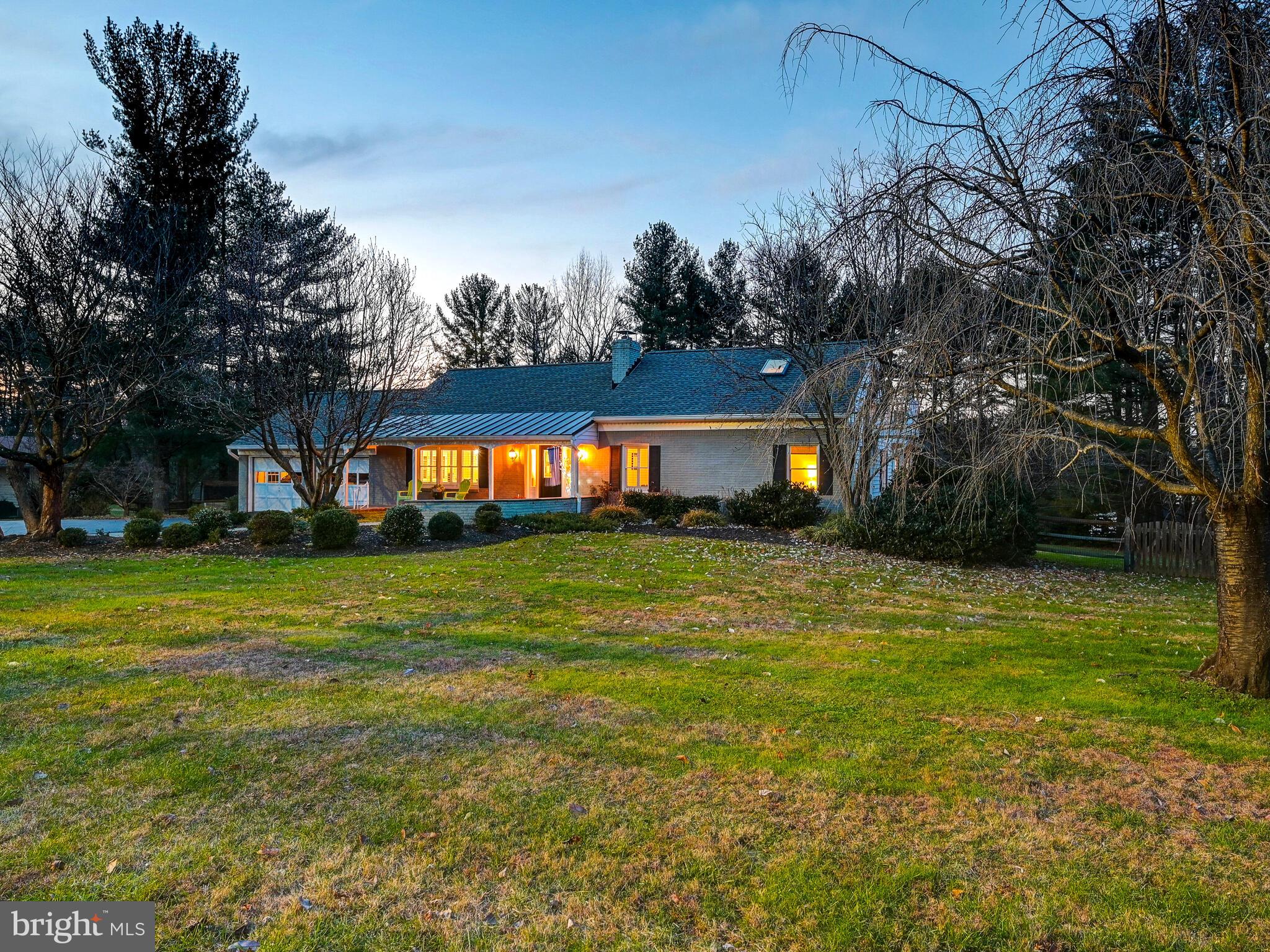 1900 Ridge Road Reisterstown, MD 21136 - Photo 49 of 67 Front Exterior at Twilight