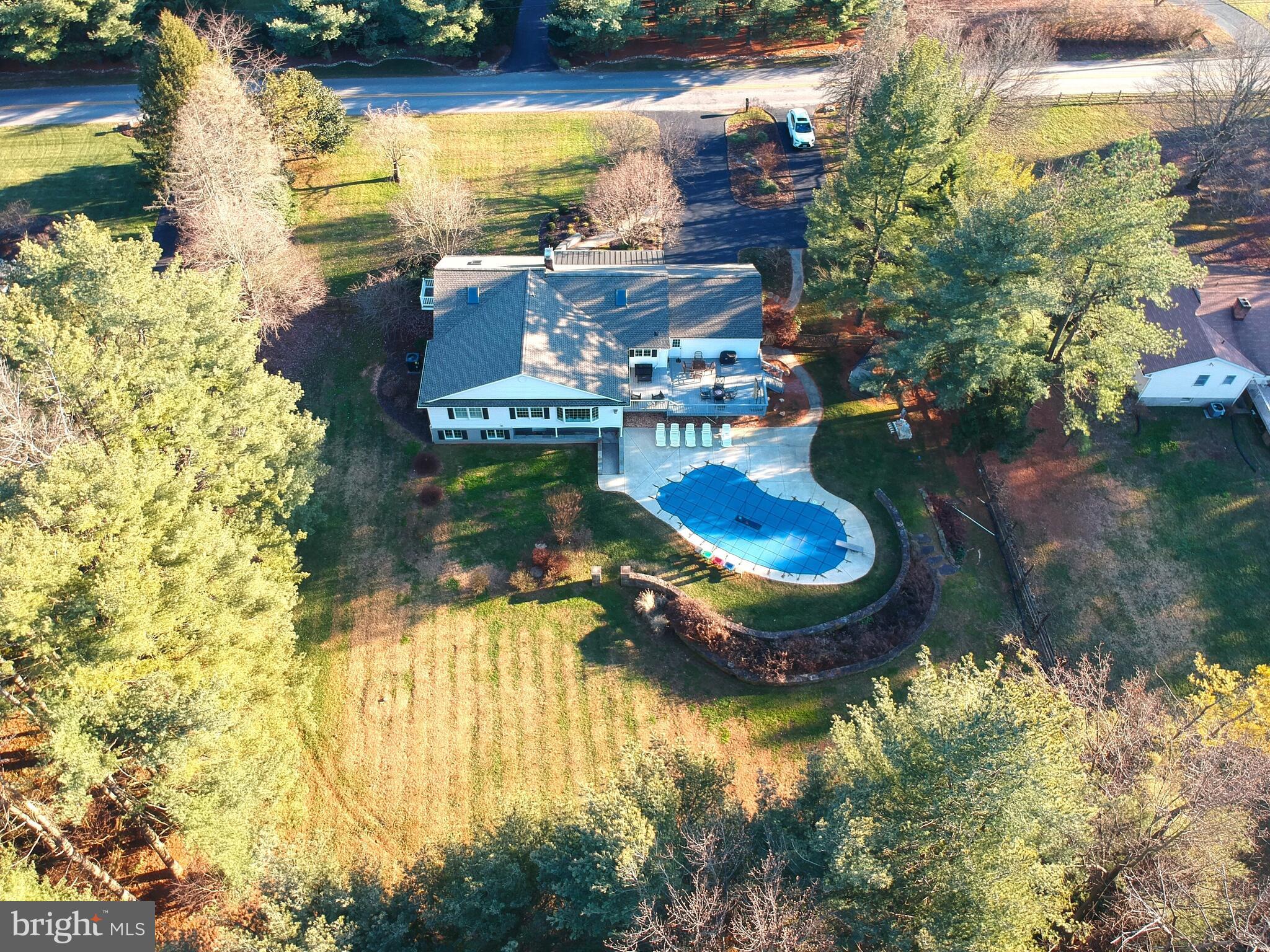 1900 Ridge Road Reisterstown, MD 21136 - Photo 60 of 67 Aerial View of Home and Property