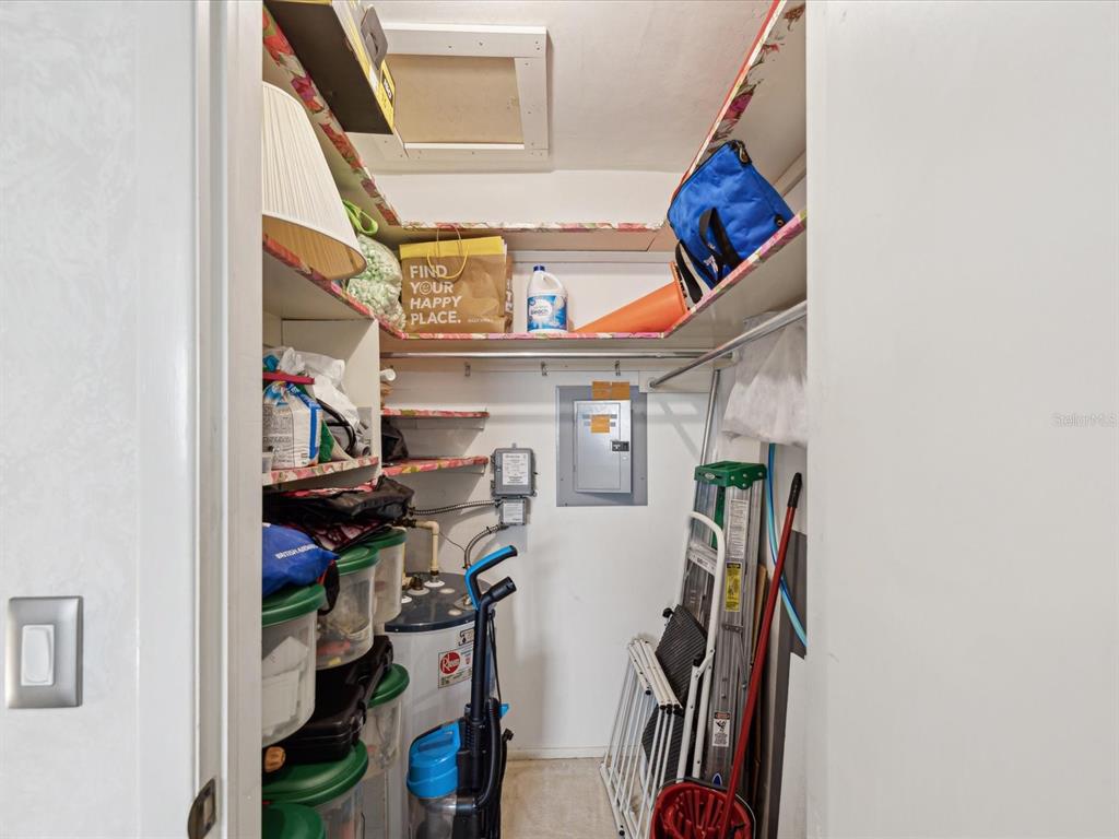 1433 South Belcher Road, Unit F20 Clearwater, FL 33764 - Photo 22 of 57 a view of storage and utility room