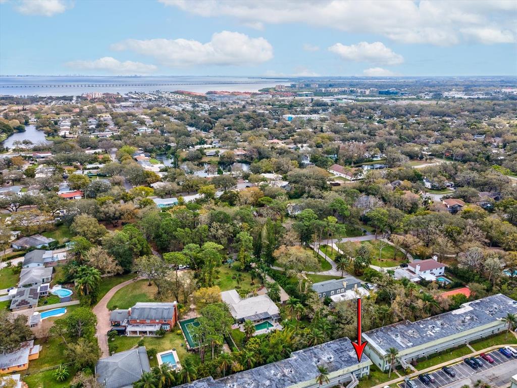 1433 South Belcher Road, Unit F20 Clearwater, FL 33764 - Photo 46 of 57 an aerial view of a city