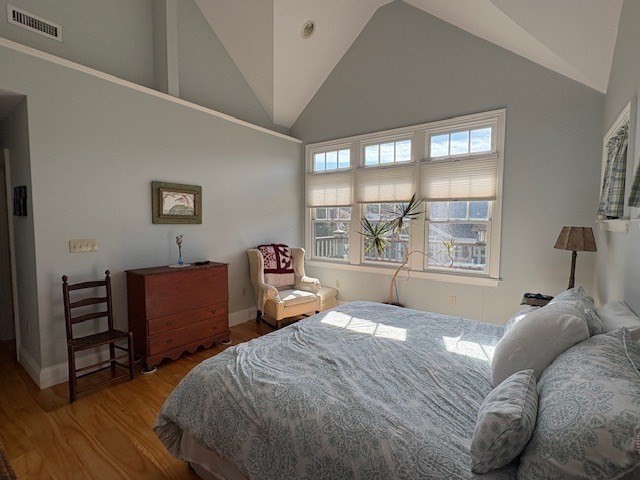 17 Central Street Marblehead, MA 01945 - Photo 15 of 21 a bedroom with a bed and a large window