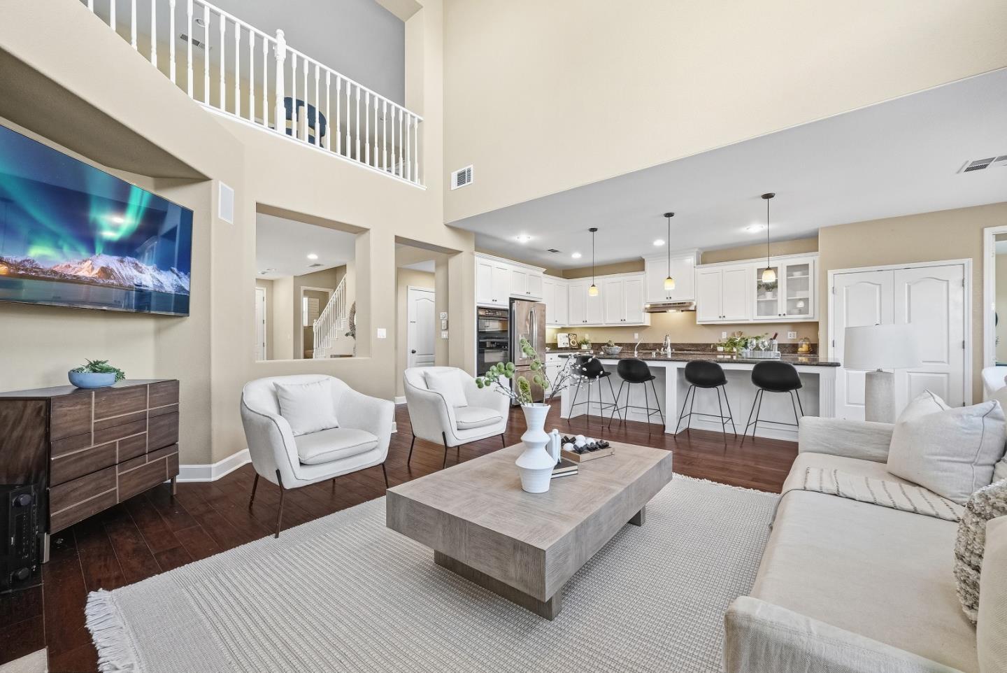 806 Mornington Court San Ramon, CA 94582 - Photo 12 of 58 a living room with furniture and view of kitchen