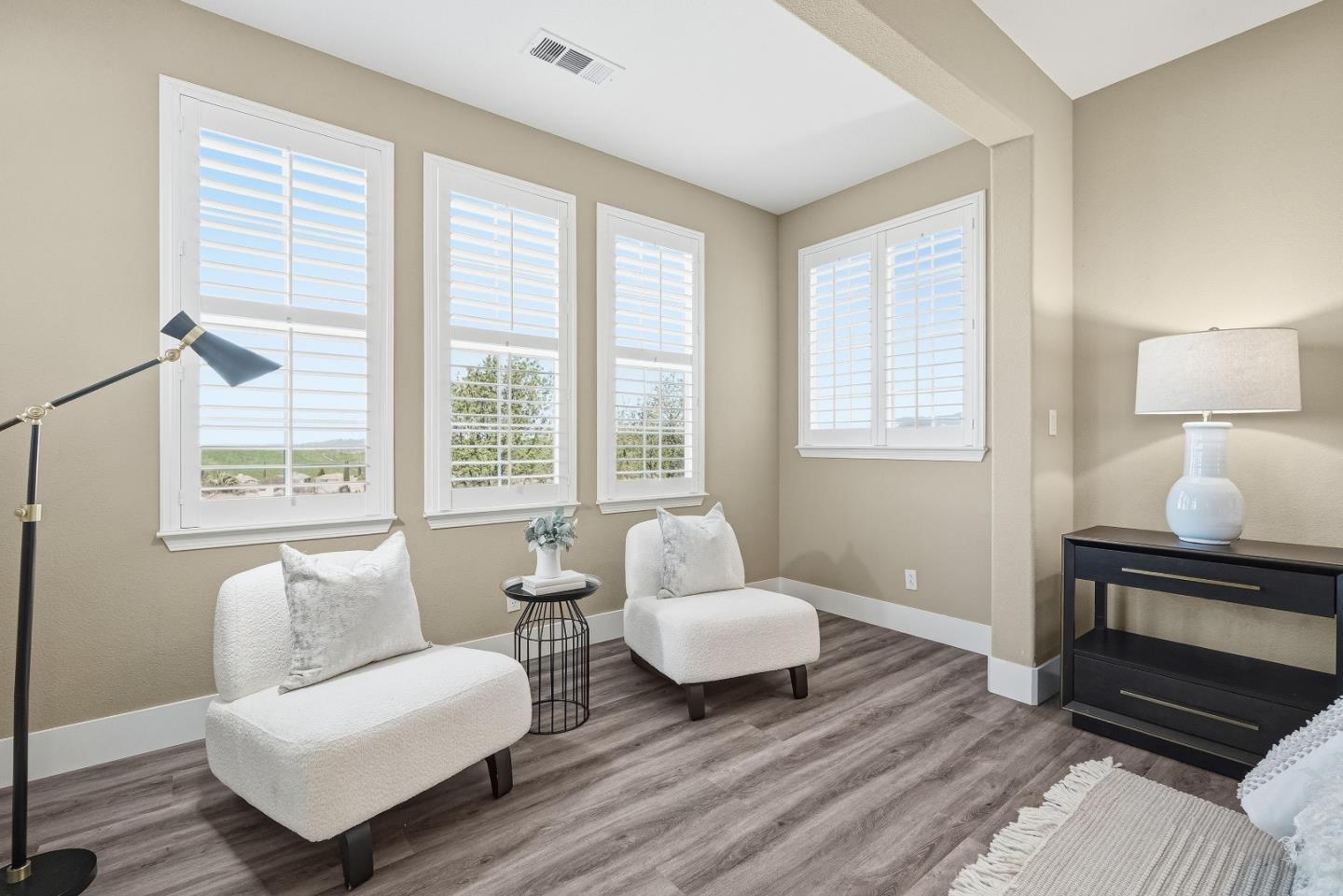 806 Mornington Court San Ramon, CA 94582 - Photo 32 of 58 a spacious bedroom with a bed and wooden floor