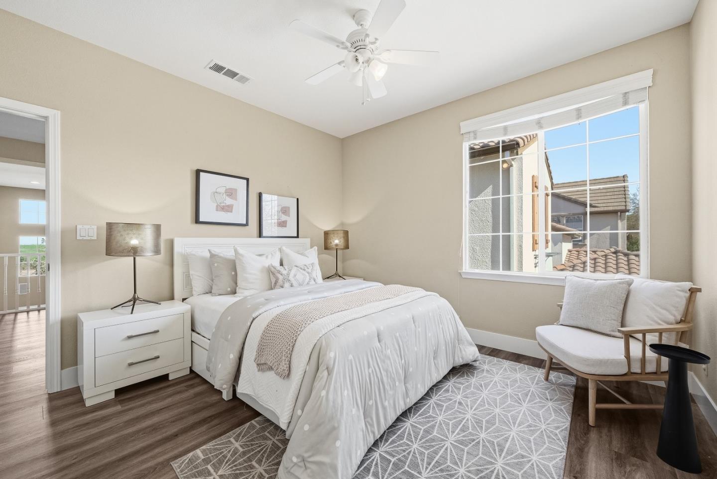 806 Mornington Court San Ramon, CA 94582 - Photo 37 of 58 a bedroom with a bed and a couch