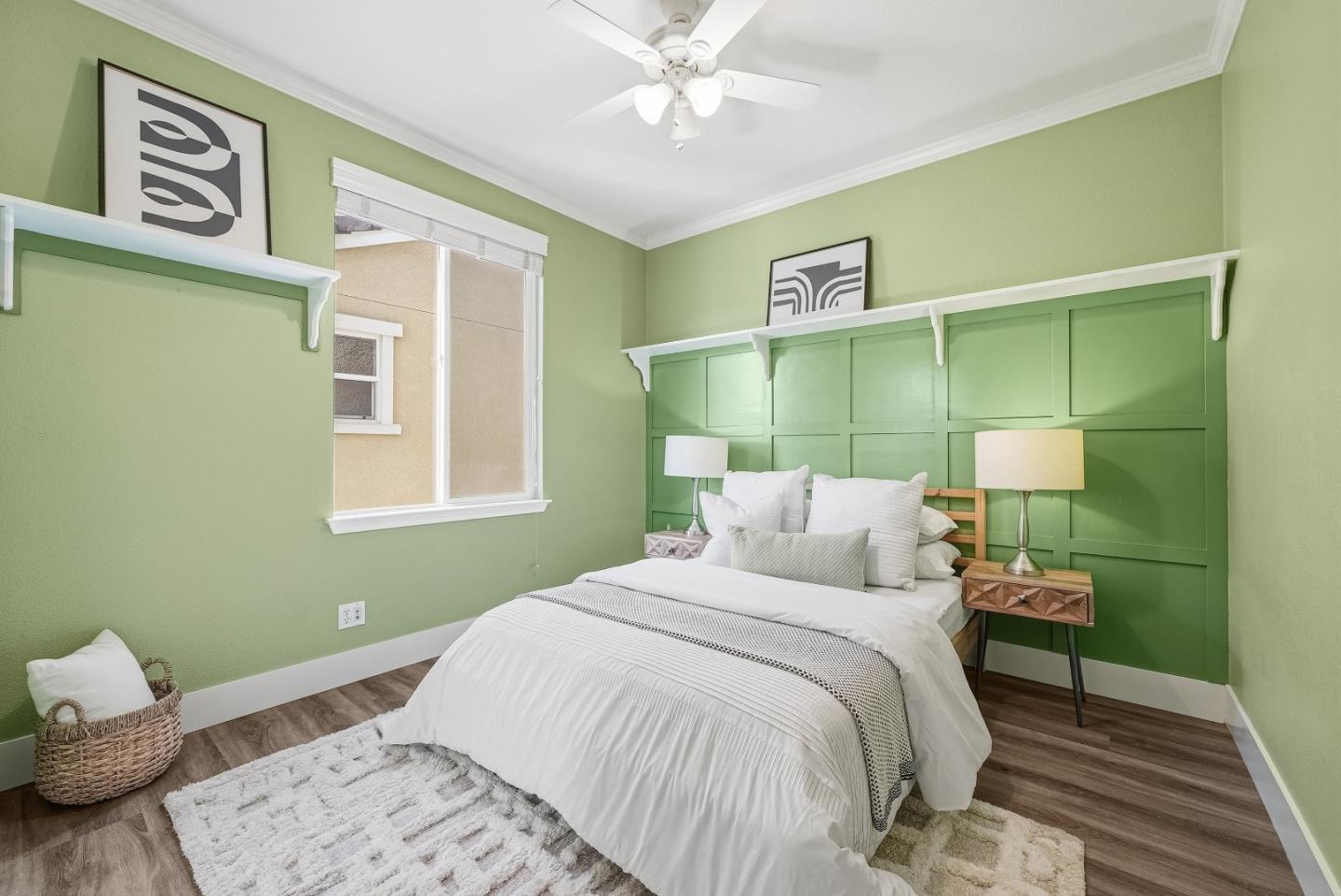 806 Mornington Court San Ramon, CA 94582 - Photo 40 of 58 a bedroom with a bed and wooden floor