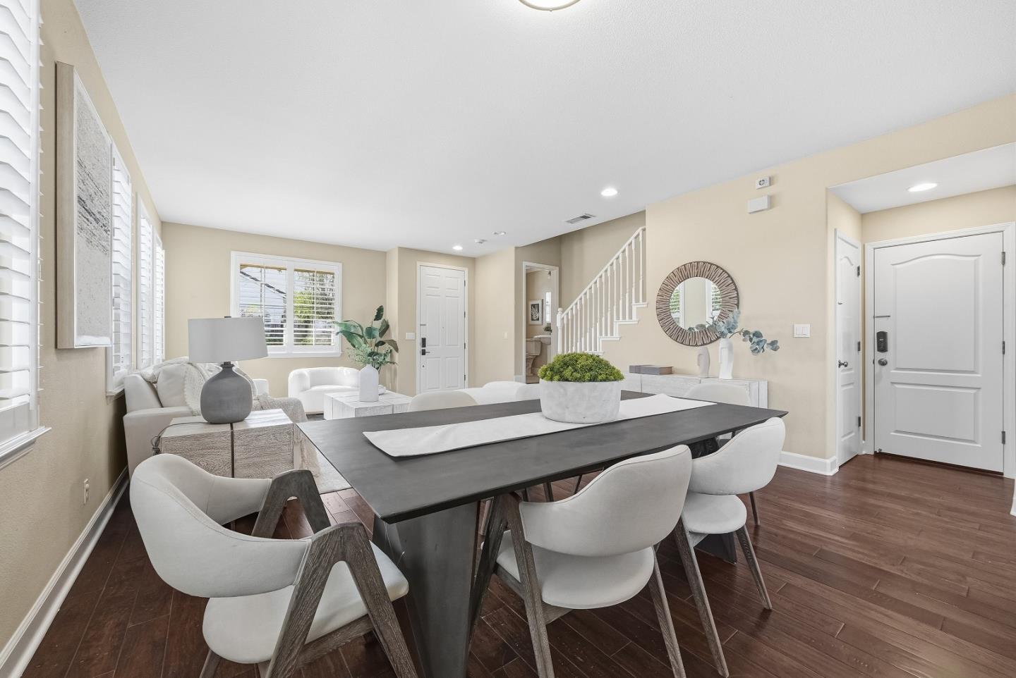 806 Mornington Court San Ramon, CA 94582 - Photo 7 of 58 a view of a dining room with furniture and wooden floor