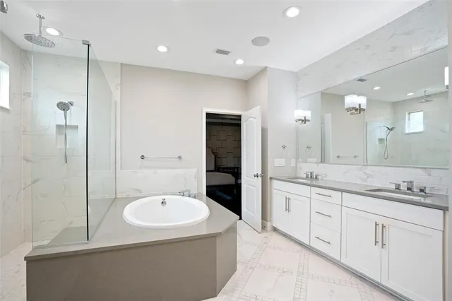 a view of a house with a swimming pool