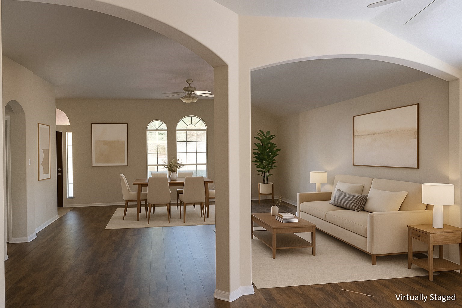 12307 Longfellow Drive Montgomery, TX 77356 - Photo 7 of 23 a living room with furniture and a large window