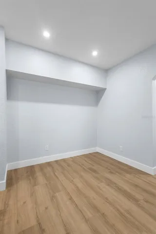 a view of empty room