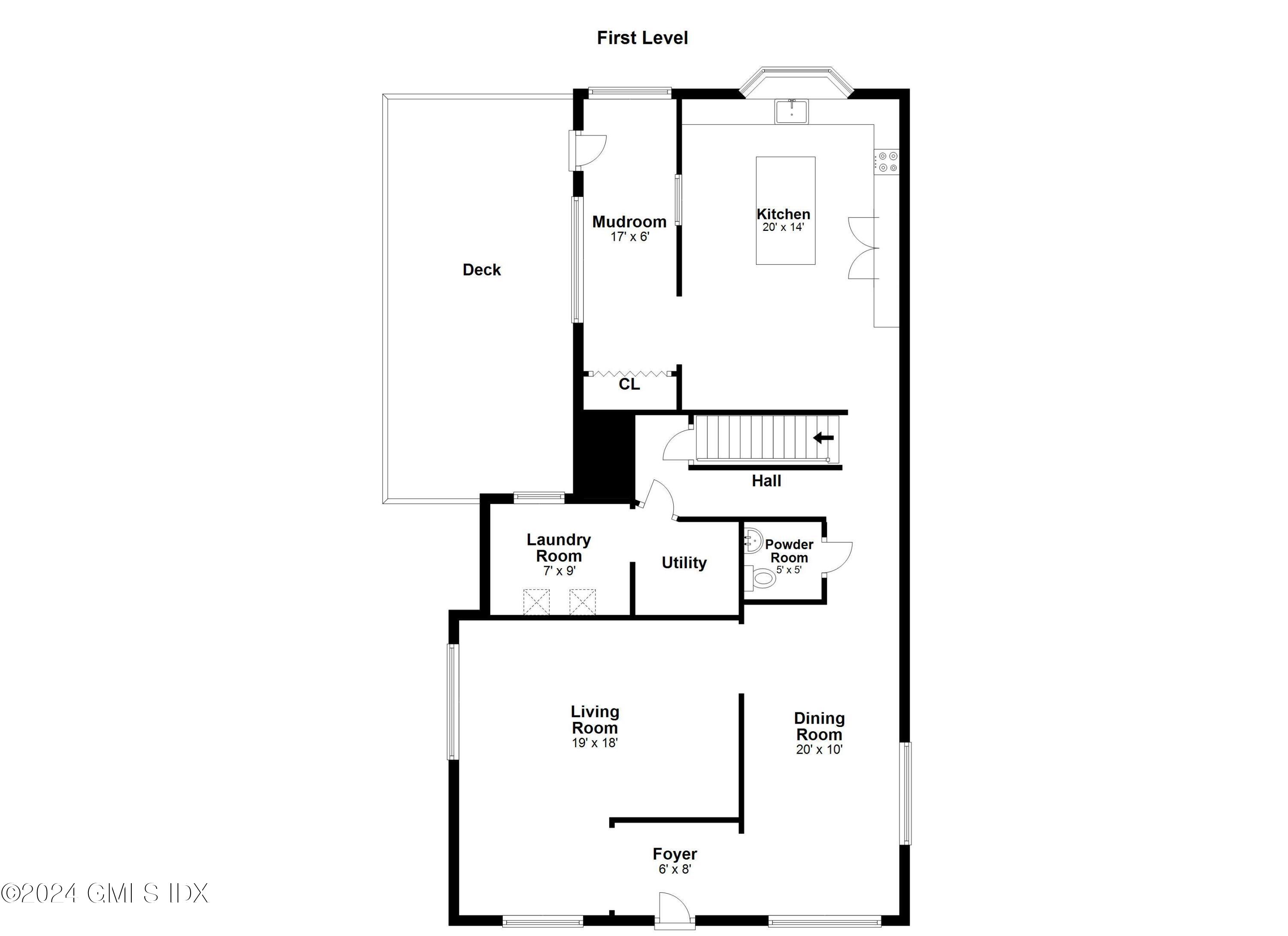 24 Sunshine Avenue Riverside, CT 06878 - Photo 18 of 20 a picture of floor plan