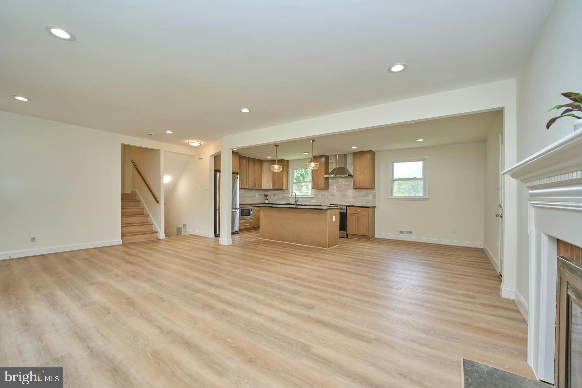 6710 Nicholson Road Falls Church, VA 22042 - Photo 10 of 36 Low maintenance luxury vinyl plank floors