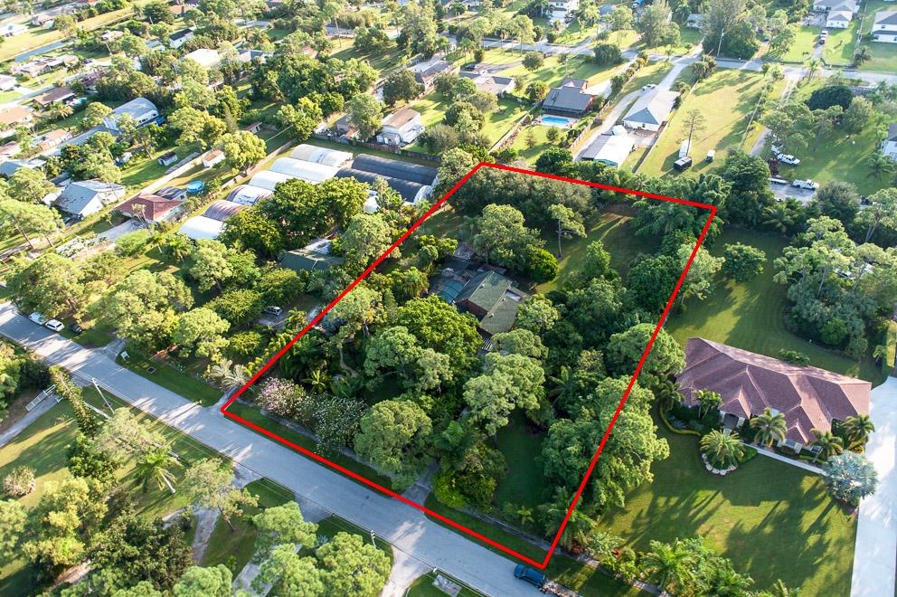 5198 2nd Road Lake Worth, FL 33467 - Photo 2 of 18 Aerial of the Subject Property