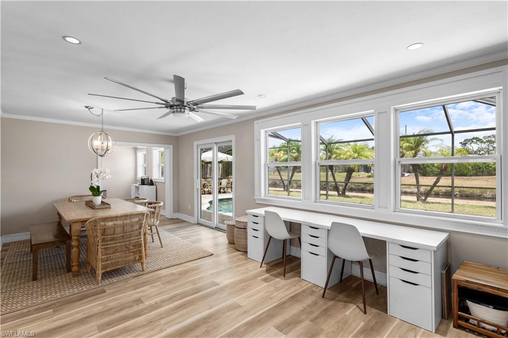 109 Doral Circle Naples, FL 34113 - Photo 3 of 17 Flex Room over looking dining room