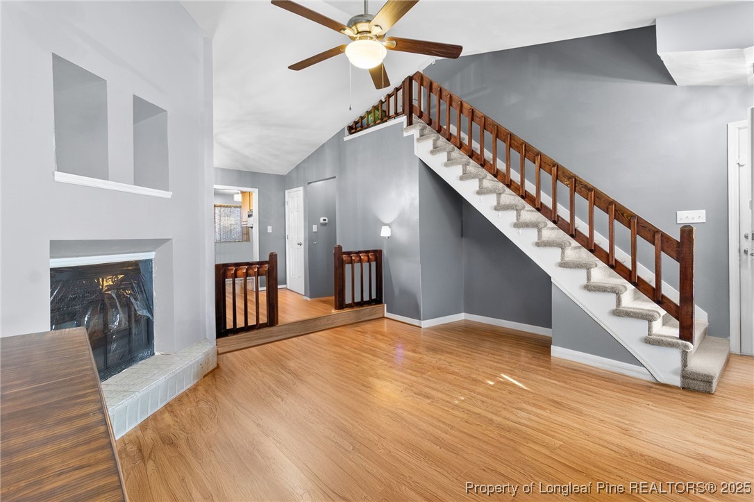 1912 Havilah Road Fayetteville, NC 28303 - Photo 5 of 21 a view of entryway and hall with wooden floor