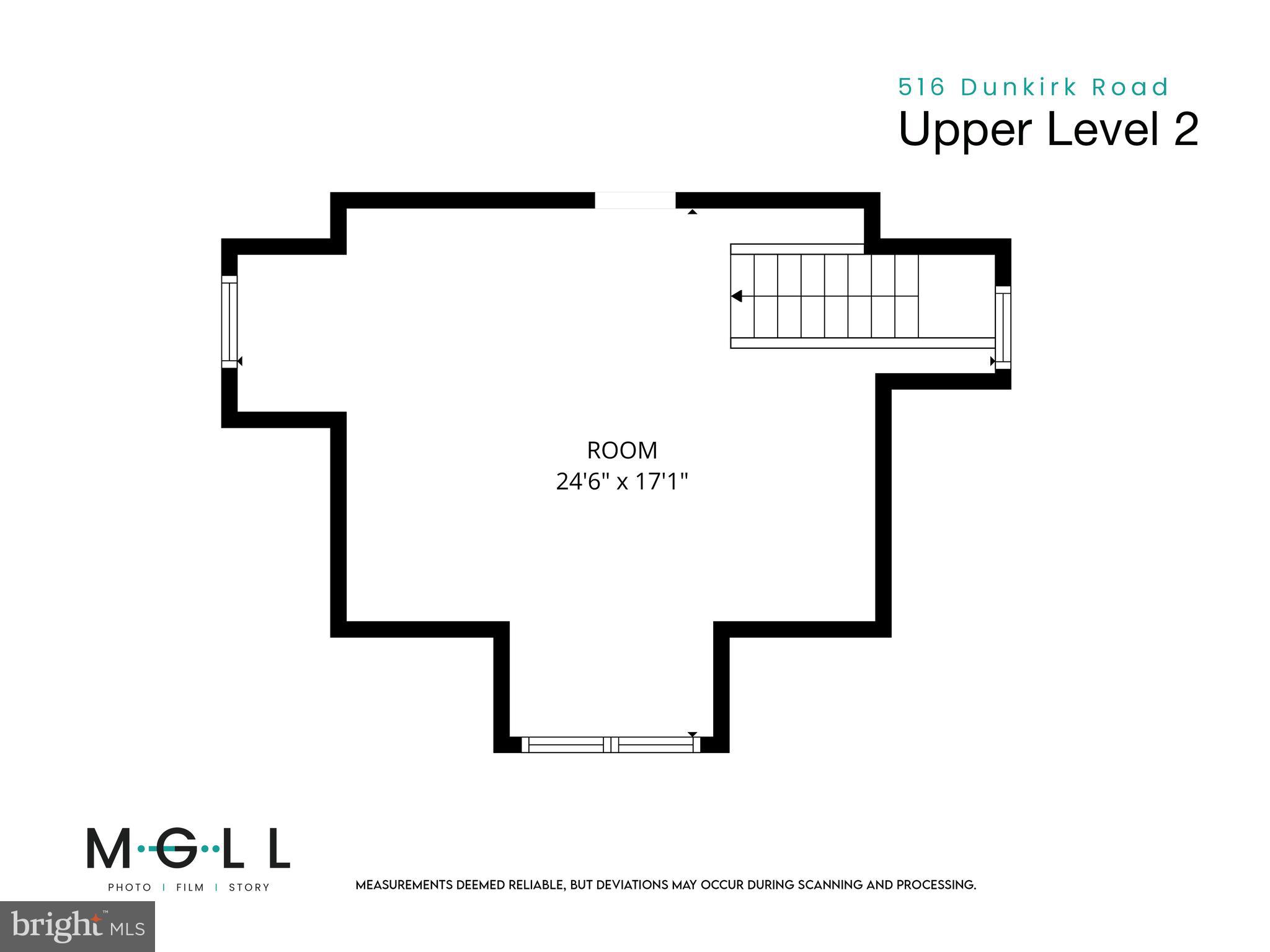 516 Dunkirk Road Baltimore, MD 21212 - Photo 55 of 55 Floor Plan