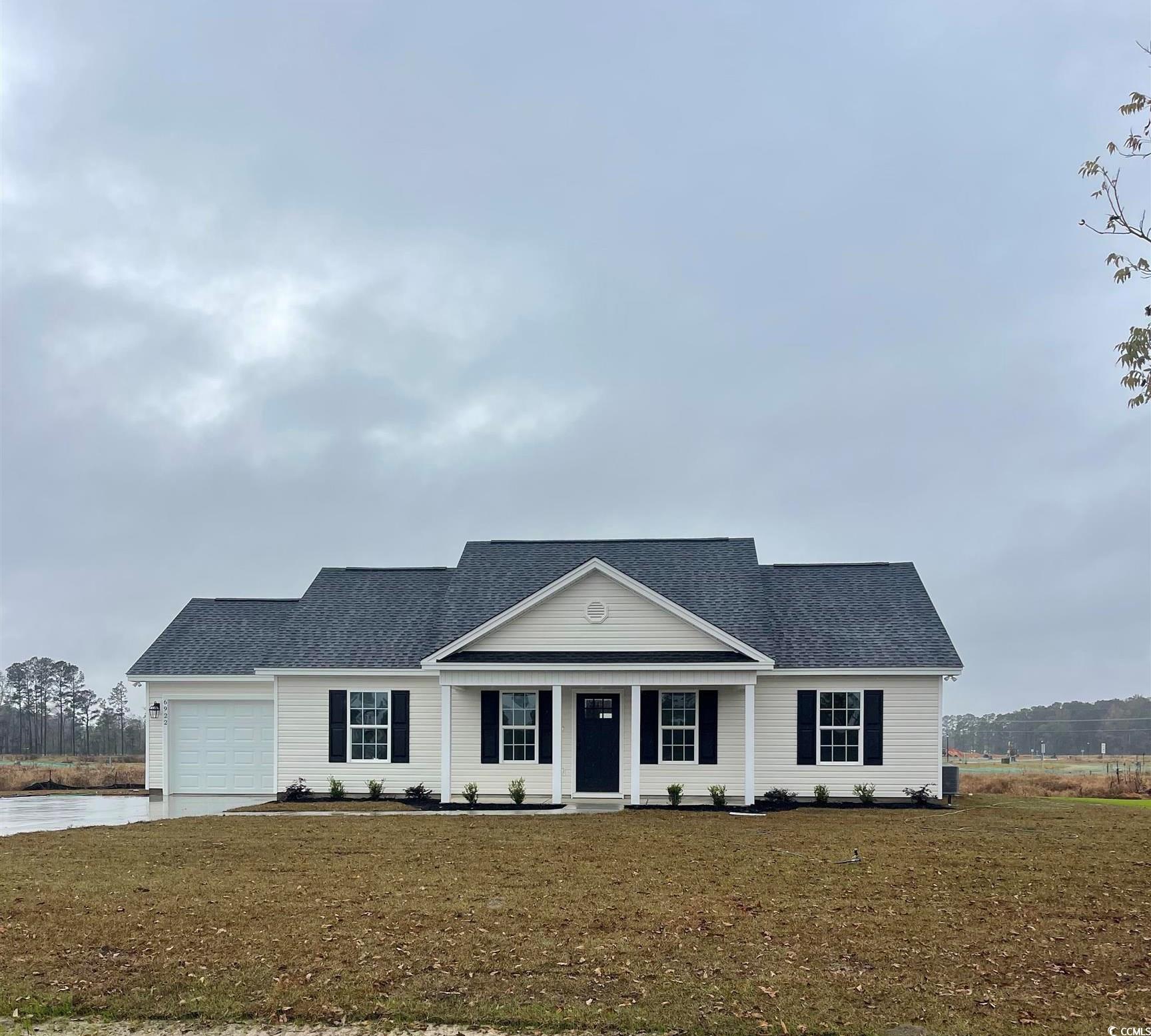 6922 Browns Way Shortcut Road Conway, SC 29527 - Photo 1 of 21 Ranch-style home featuring a water view, a front l