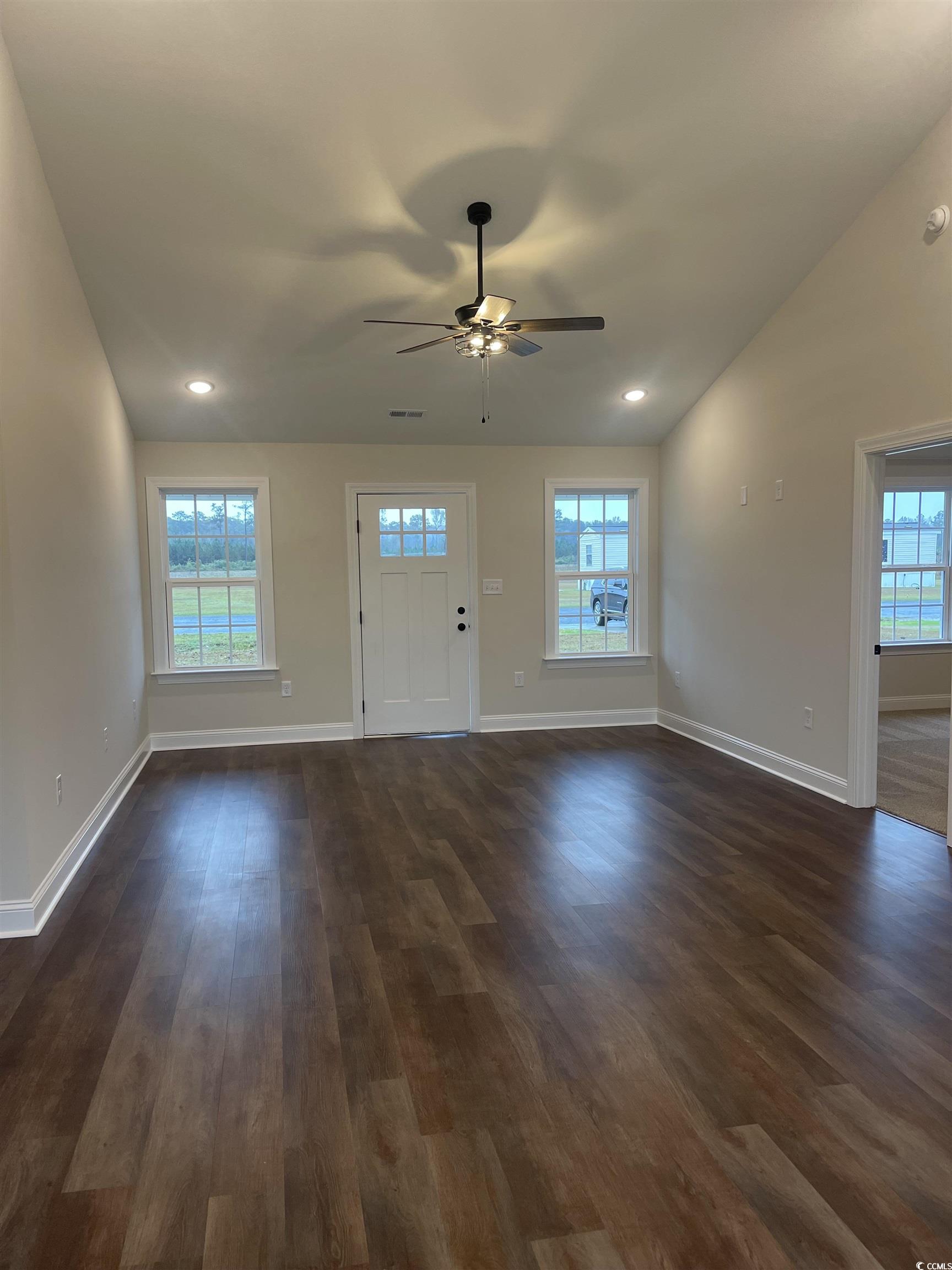 6922 Browns Way Shortcut Road Conway, SC 29527 - Photo 9 of 21 Entryway with a wealth of natural light, dark hard