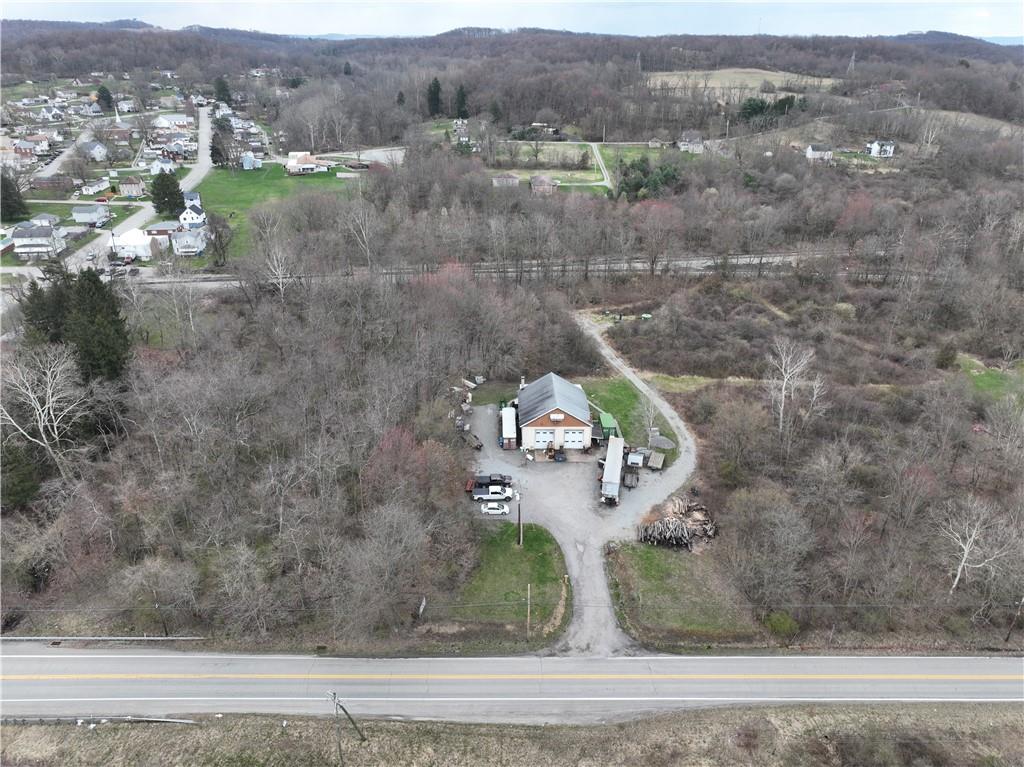 0 New Stanton Ruffsdale Road Ruffs Dale, PA 15679 - Photo 19 of 34 an aerial view of a house with a yard