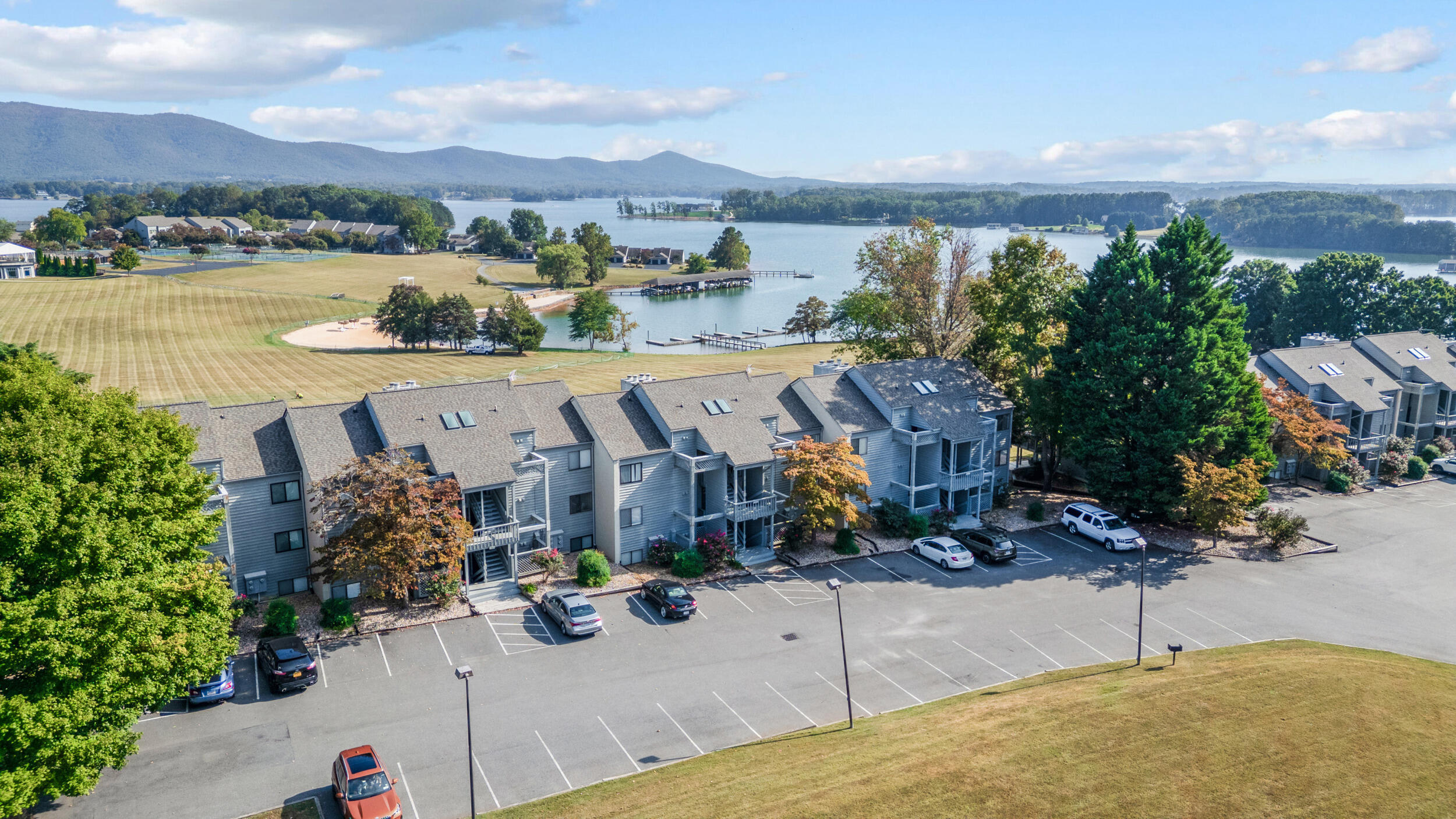 150 Sailor's Cove Drive, Unit 1218 Moneta, VA 24121 - Photo 27 of 56 an aerial view of a house with outdoor space