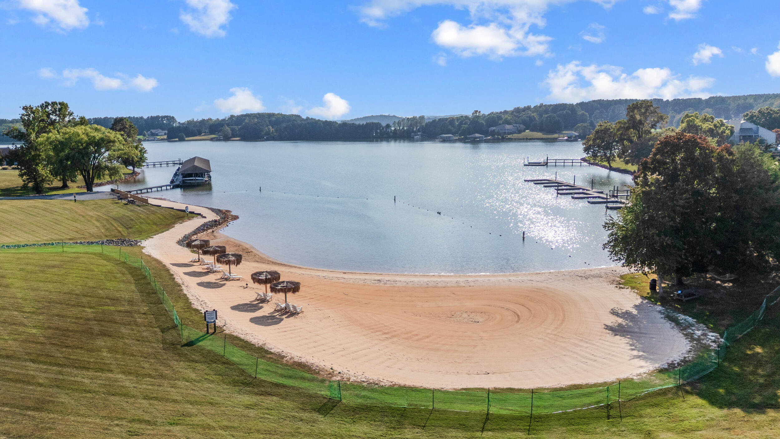 150 Sailor's Cove Drive, Unit 1218 Moneta, VA 24121 - Photo 36 of 56 a view of a lake in middle of the town