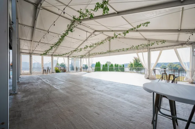 a view of outdoor space and deck