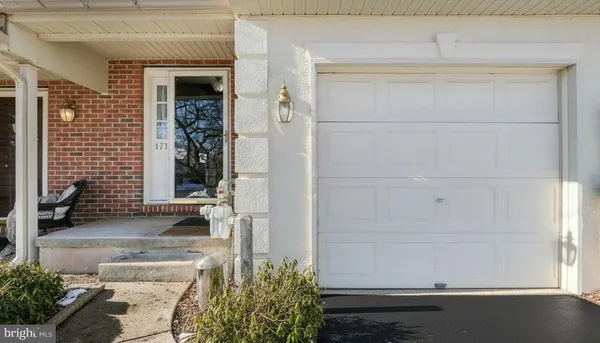 a view of front door of a house
