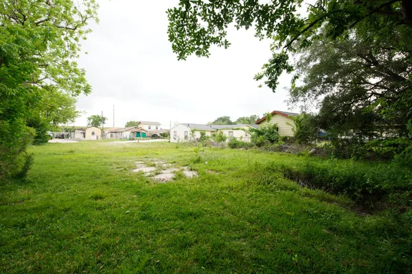 a view of yard with green space