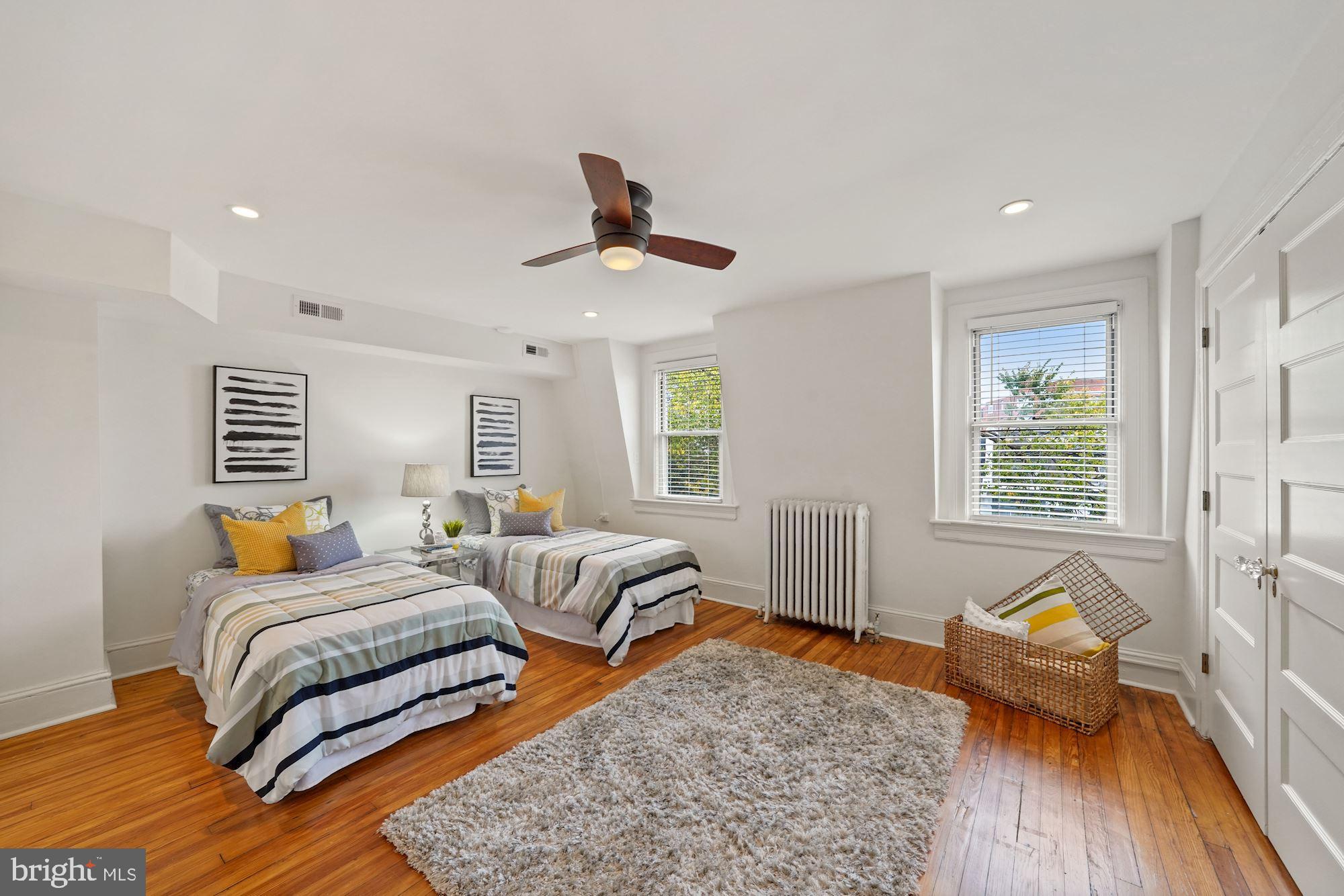 2834 27th Street Northwest Washington, DC 20008 - Photo 31 of 49 Bedroom Three