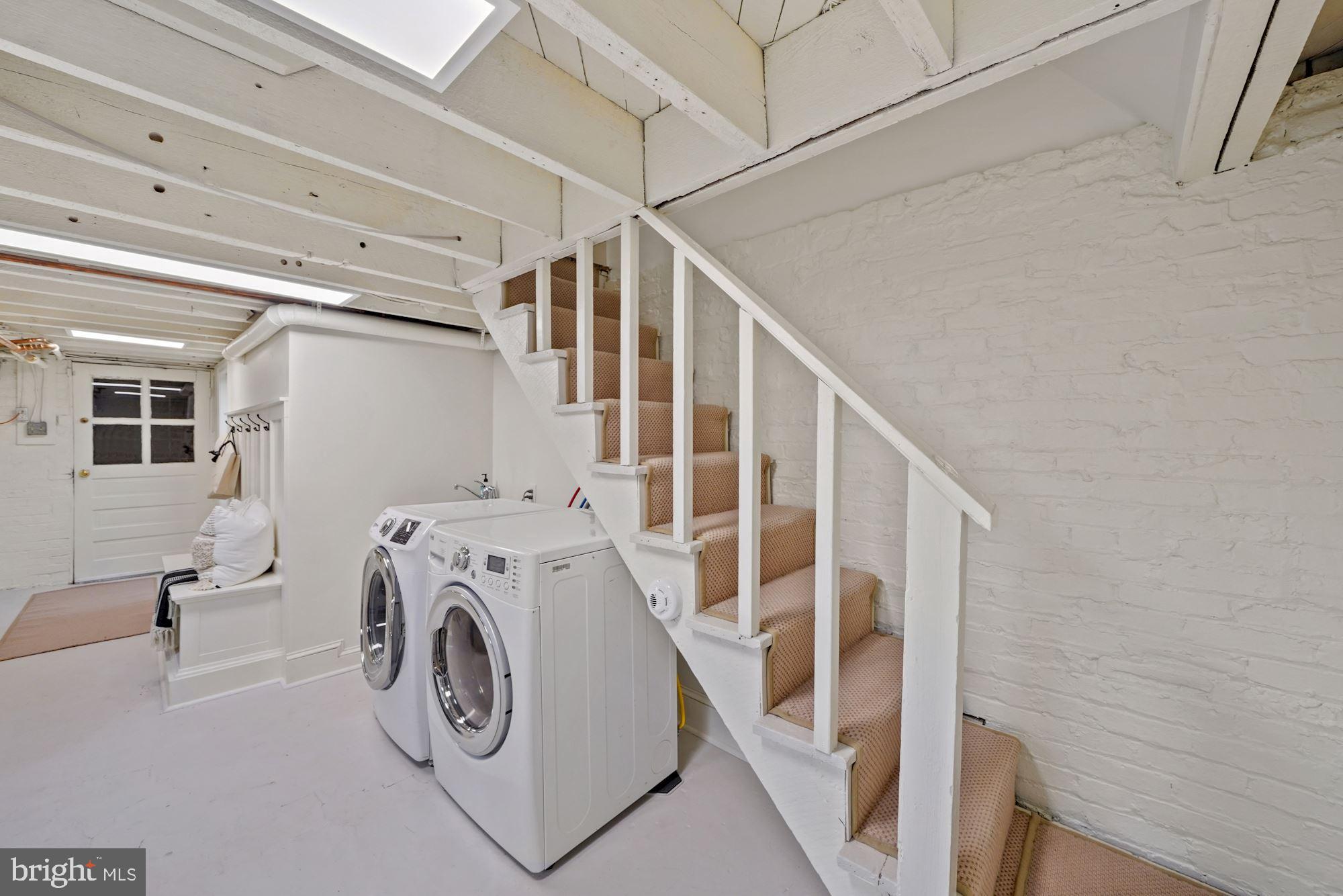 2834 27th Street Northwest Washington, DC 20008 - Photo 36 of 49 Staircase to Lower Level