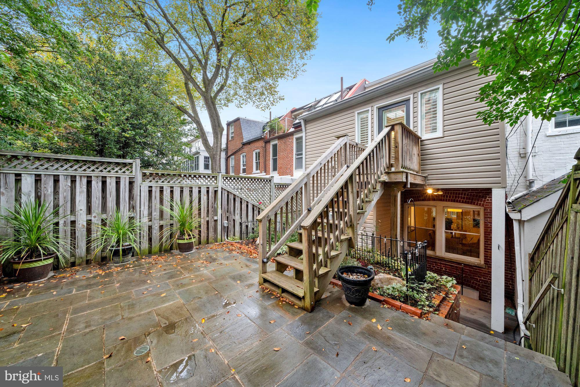 2834 27th Street Northwest Washington, DC 20008 - Photo 46 of 49 Back Patio