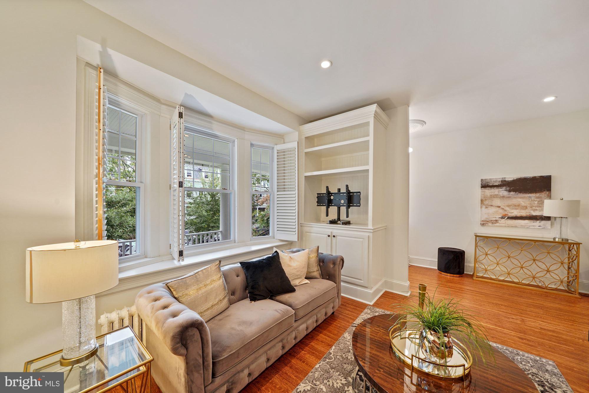 2834 27th Street Northwest Washington, DC 20008 - Photo 6 of 49 Custom Built Bookshelves