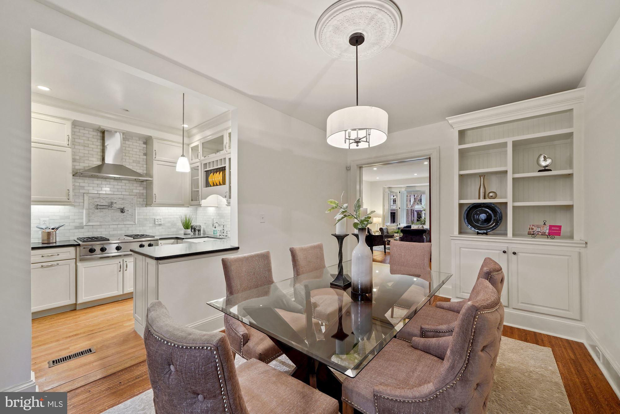 2834 27th Street Northwest Washington, DC 20008 - Photo 9 of 49 Dining Room