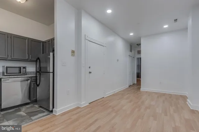 a view of empty room