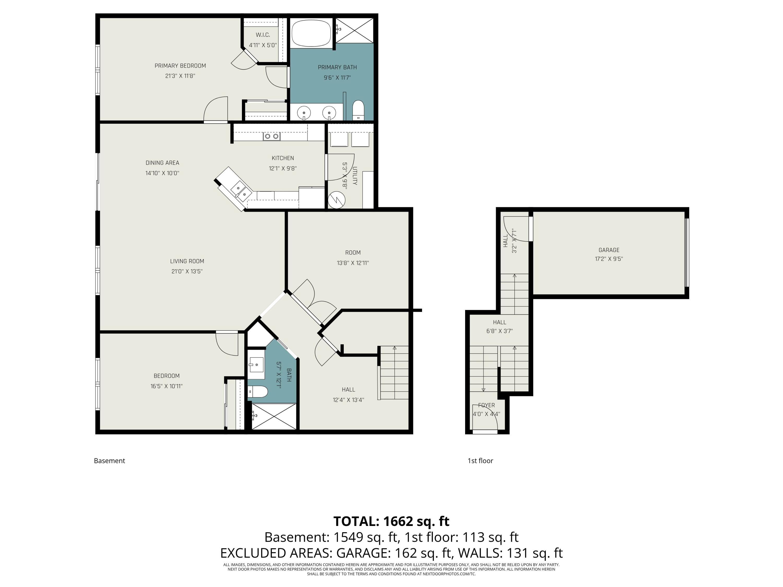 875 Slate View Cold Spring, KY 41076 - Photo 30 of 33 Floor Plan W/ Sqft.