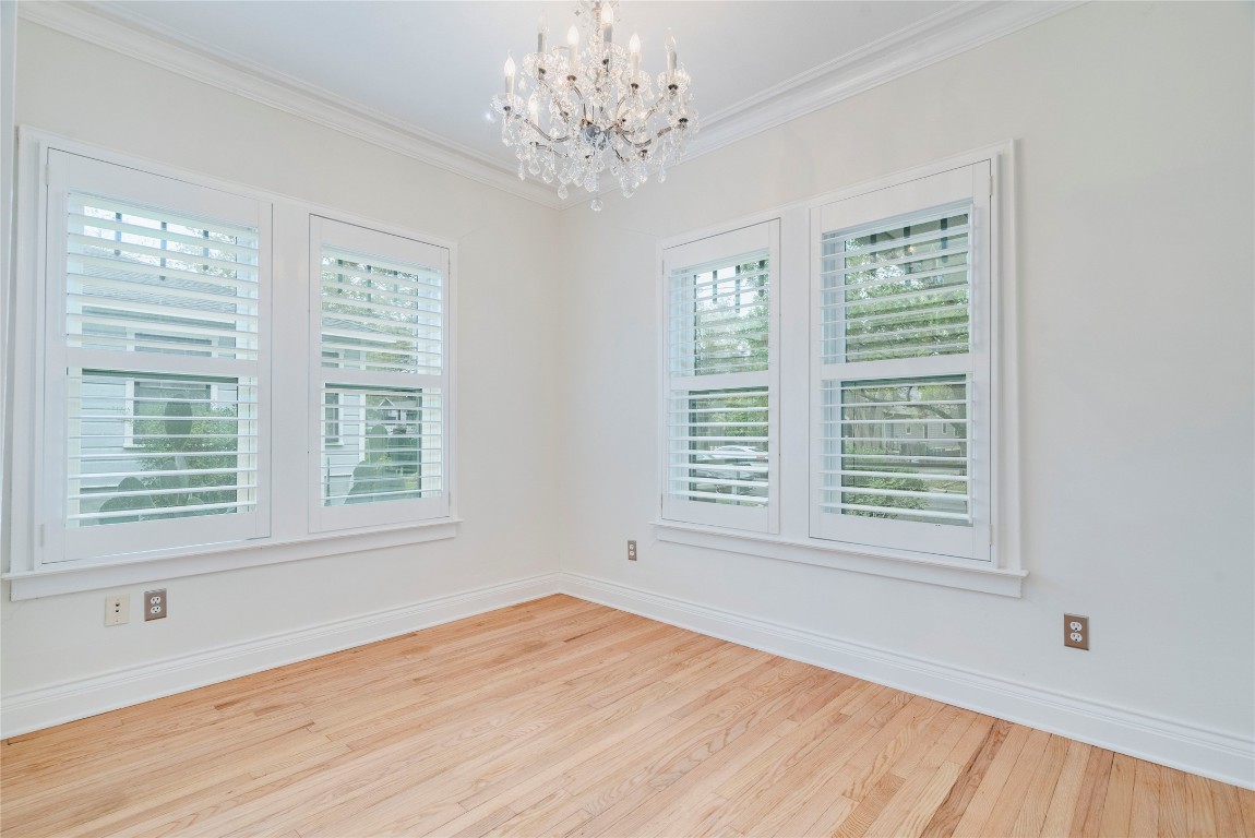 512 East 49th Street, Unit A Austin, TX 78751 - Photo 15 of 31 a view of an empty room with a window