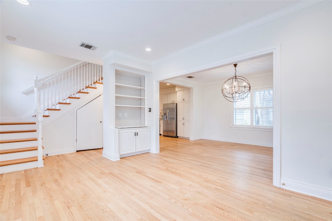 512 East 49th Street, Unit A Austin, TX 78751 - Photo 3 of 31 a view of an empty room with a window
