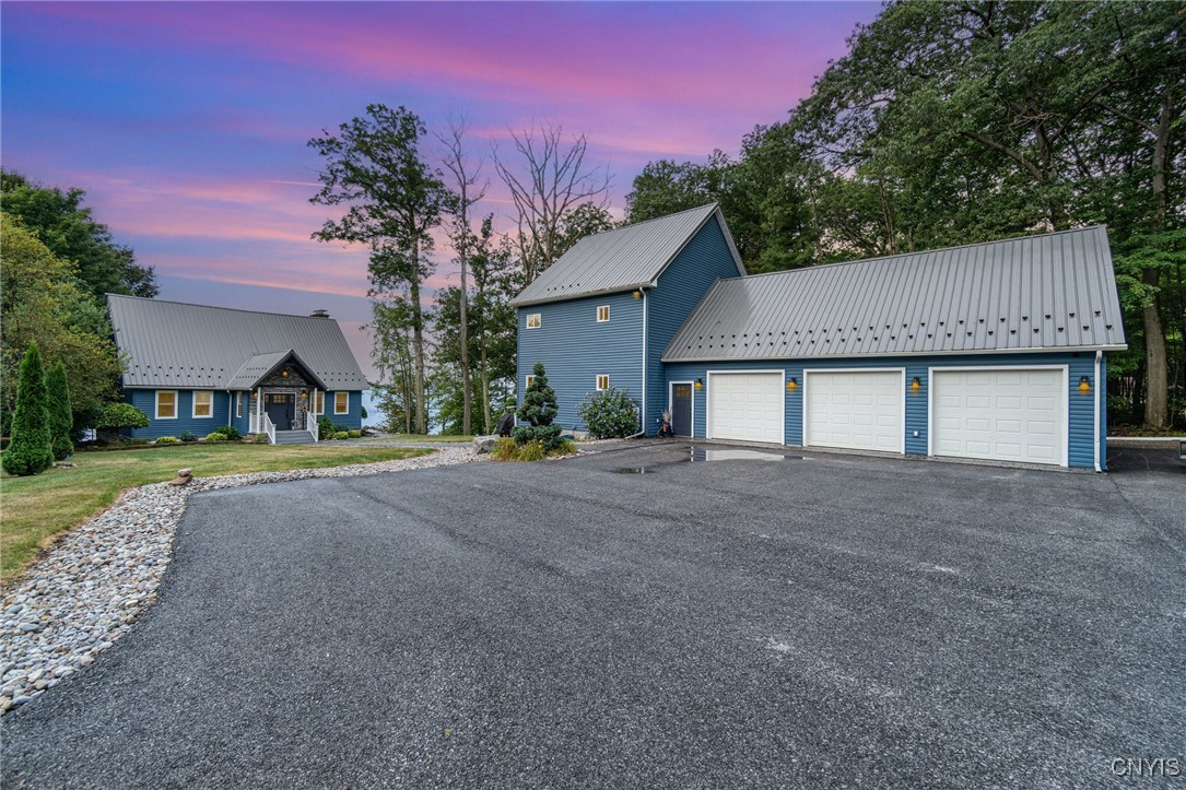 Waterfront Home with Guest House and 3-Car Garage