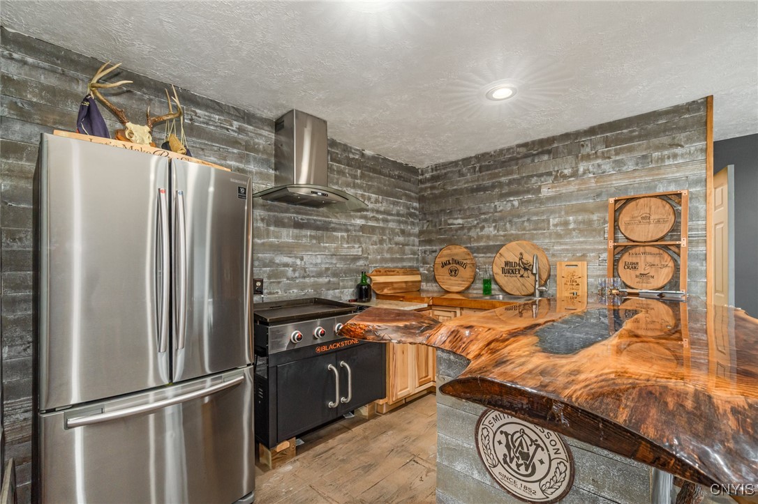203 Old Heidelberg Road Vienna, NY 13042 - Photo 27 of 47 Beautiful custom wood bar top!