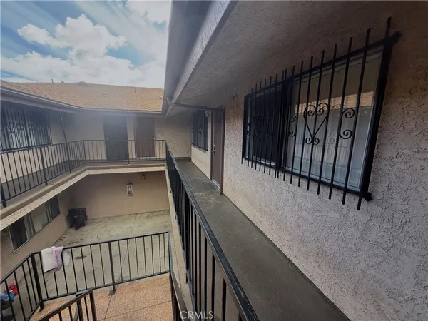 a view of stairs and an entryway
