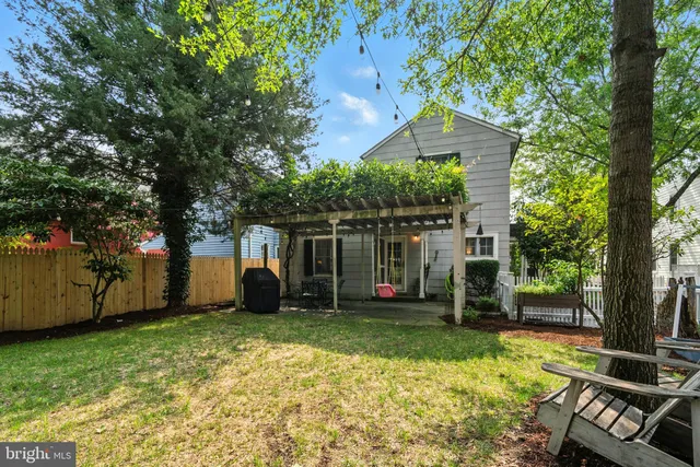 a view of a couches in backyard of house