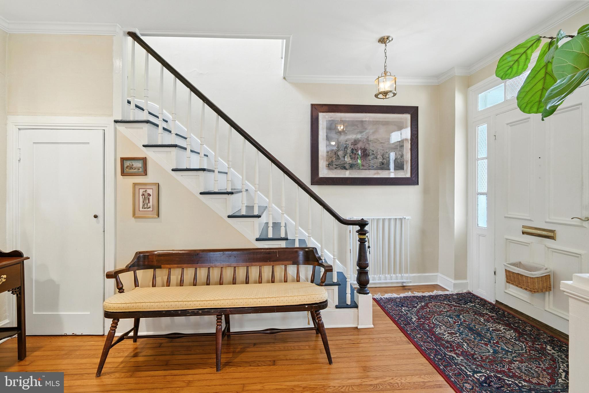 110 South Mill Street Chestertown, MD 21620 - Photo 3 of 39 a view of entryway and hall with wooden floor