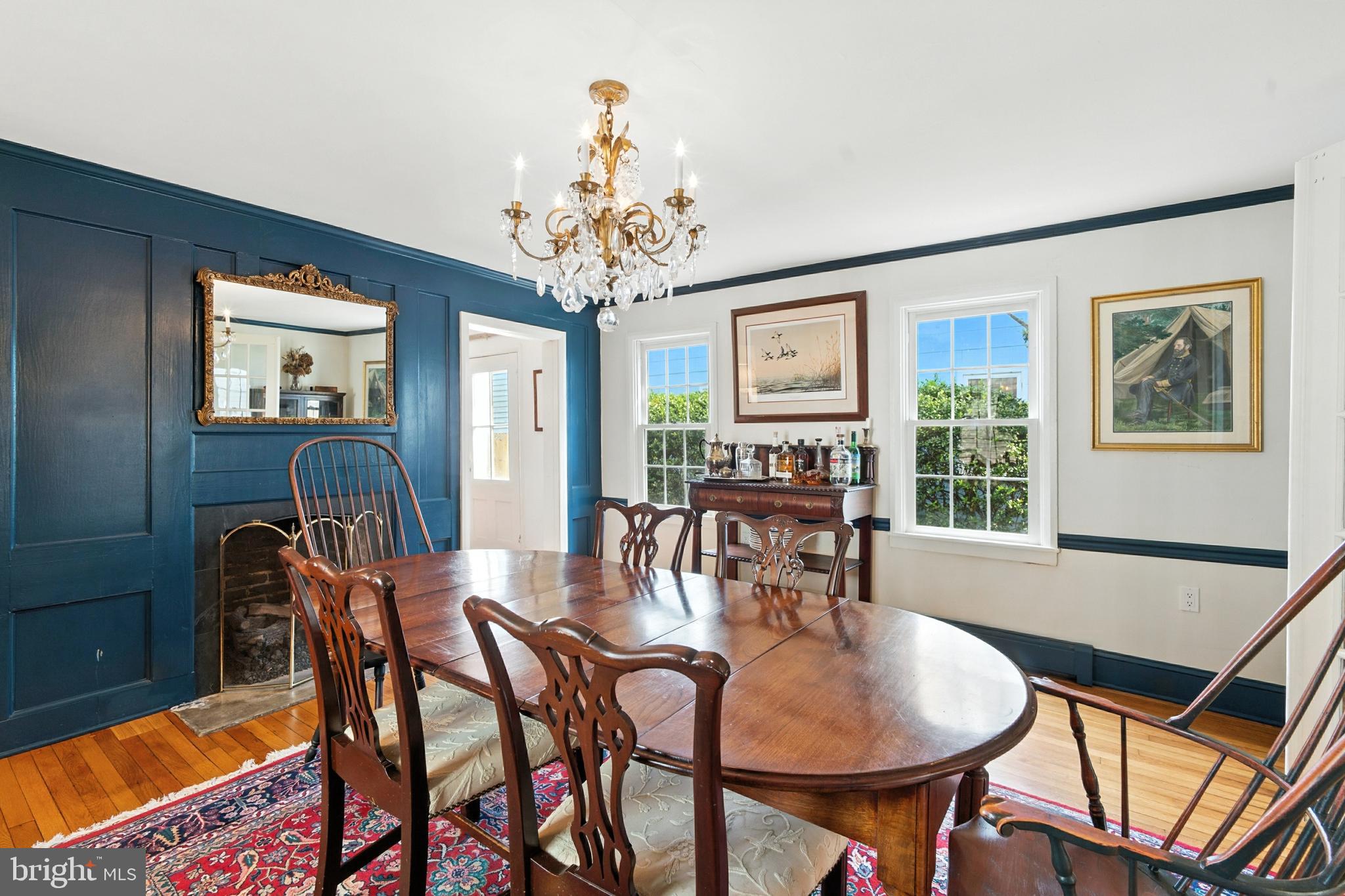 110 South Mill Street Chestertown, MD 21620 - Photo 7 of 39 a view of a dining room with furniture and chandelier