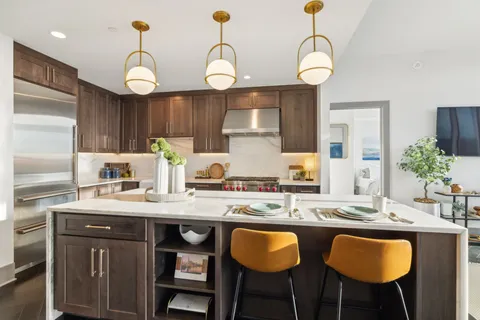 a close view of closet