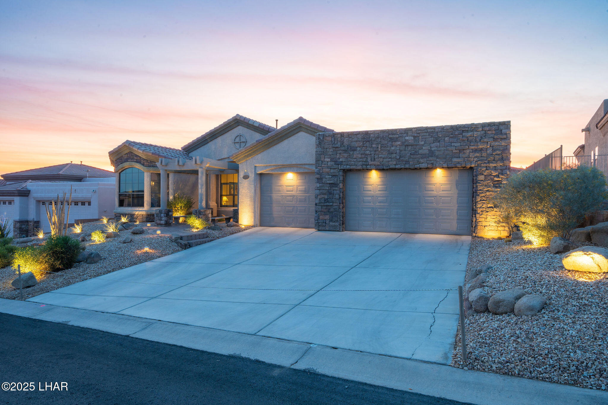 3553 North Swilican Bridge Road Lake Havasu City, AZ 86404 - Photo 67 of 104 a view of a house with a patio
